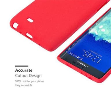 Deksel Samsung Galaxy NOTE EDGE case (rød)