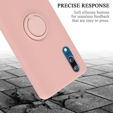 Deksel Huawei P20 Ring Case (rosa)
