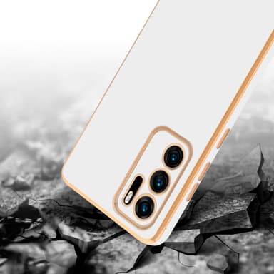 Huawei P40 silikondeksel case (hvit)