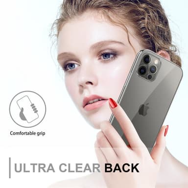 iPhone 13 Deksel 360 Case Cover (gjennomsiktig)