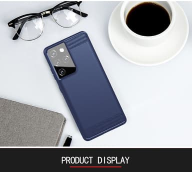 Deksel Samsung Galaxy S21 ULTRA ultra slim (blå)