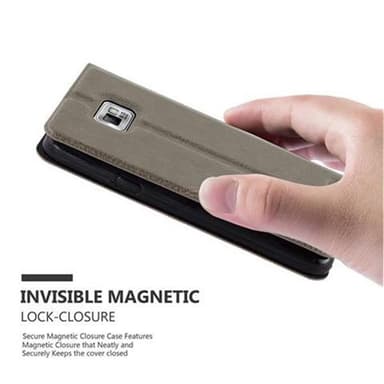 Samsung Galaxy S2 / S2 PLUS lommebokdeksel cover (brun)