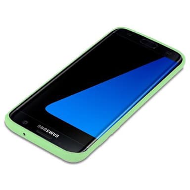 Deksel Samsung Galaxy S7 EDGE Silikon cover (grønn)