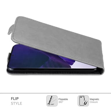 Samsung Galaxy NOTE 20 ULTRA deksel flip cover (grå)