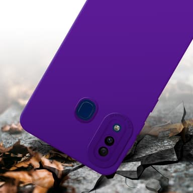 Samsung Galaxy A20 / A30 / M10s Deksel case (lilla)