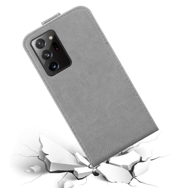 Samsung Galaxy NOTE 20 ULTRA deksel flip cover (grå)
