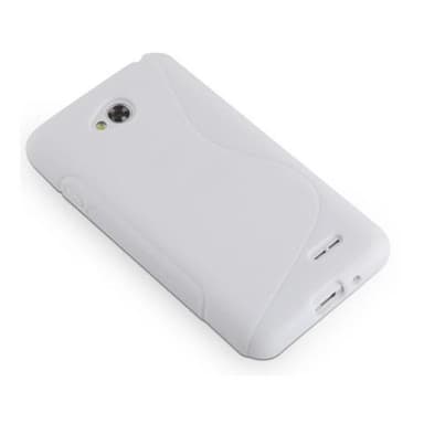 LG L70 (1. SIM) silikondeksel case (hvit)