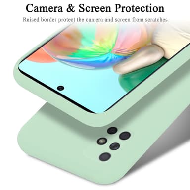 Samsung Galaxy A51 4G / M40s silikondeksel case (grønn)