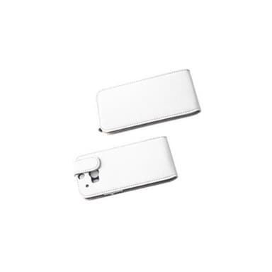 HTC ONE M8 Deksel Cover Etui (hvit)