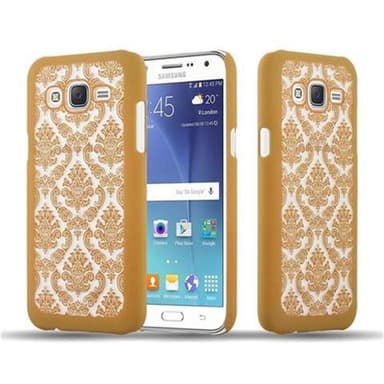 Samsung Galaxy J5 2015 Hardt Deksel Cover (gold)