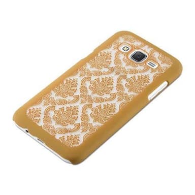 Samsung Galaxy J5 2015 Hardt Deksel Cover (gold)