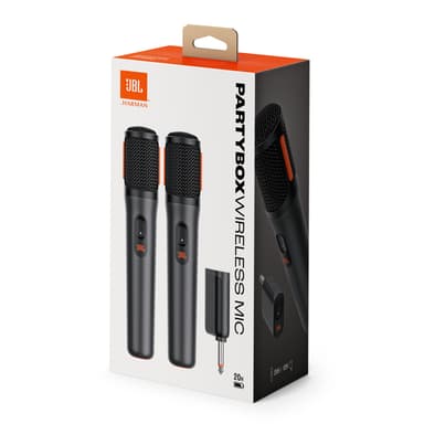 JBL PartyBox trådløs mikrofon (2-pakning)