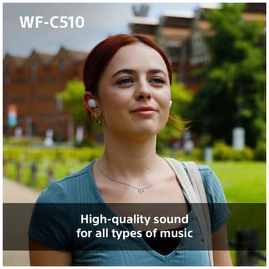 Sony WF-C510 helt trådløse in-ear hodetelefoner (sort)