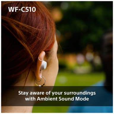 Sony WF-C510 helt trådløse in-ear hodetelefoner (sort)