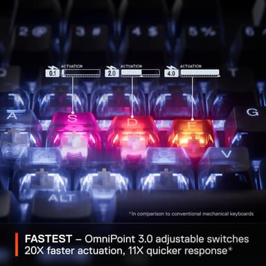 SteelSeries Apex Pro TKL Gen 3 wireless gaming keyboard