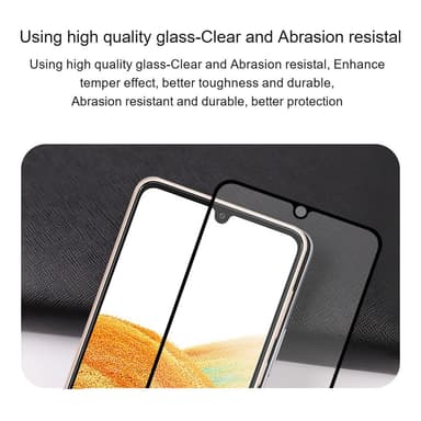 AMORUS til Samsung Galaxy Z Fold6 Skjermbeskytter i Herdet Glass 2-Pakke