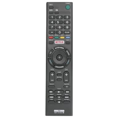 TV-fjernkontroll Erstatning for RMT-TX100U Sony TV