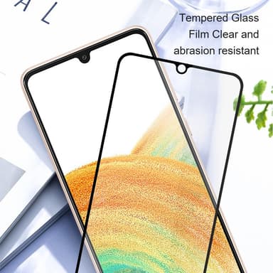 AMORUS til Samsung Galaxy Z Fold6 Skjermbeskytter i Herdet Glass 2-Pakke