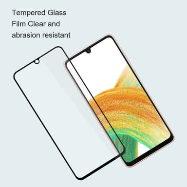 AMORUS til Samsung Galaxy Z Fold6 Skjermbeskytter i Herdet Glass 2-Pakke