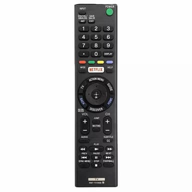 TV-fjernkontroll Erstatning for RMT-TX100B Sony TV