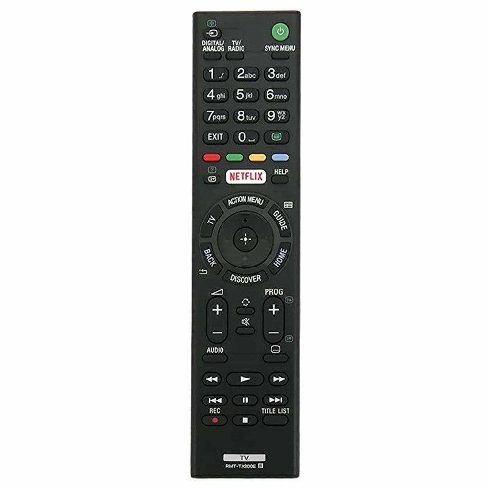 TV-fjernkontroll Erstatning for RMT-TX200E Sony TV