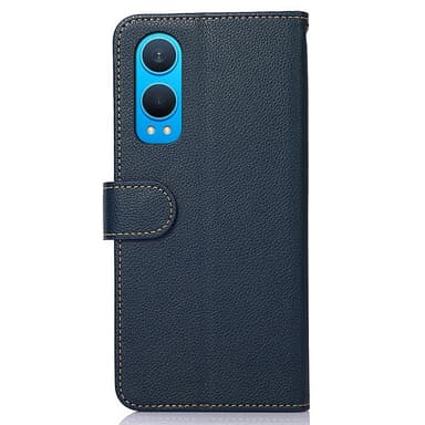 KHAZNEH OnePlus Nord CE4 Lite Lommebok-deksel - Blå/Brun