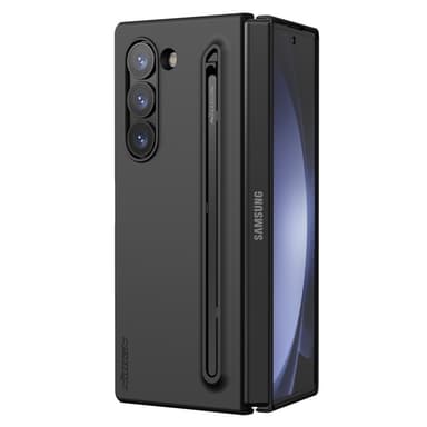NILLKIN Flex Pure Folddeksel til Samsung Galaxy Z Fold6 5G Silikon+PC-telefonveske med styluspenn - svart