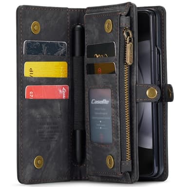 CASEME Retro Lær Lommebok-deksel til Samsung Galaxy Z Fold6
