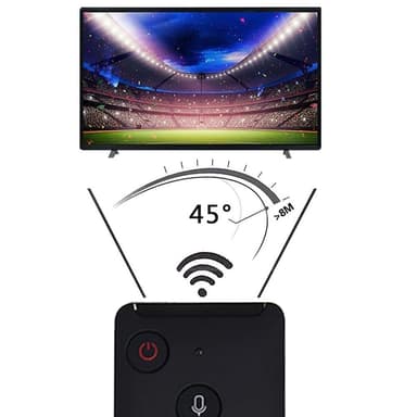 Fjernkontroll Erstatning BN59-01312B BN59-01327B Samsung TV-stemmefunksjon