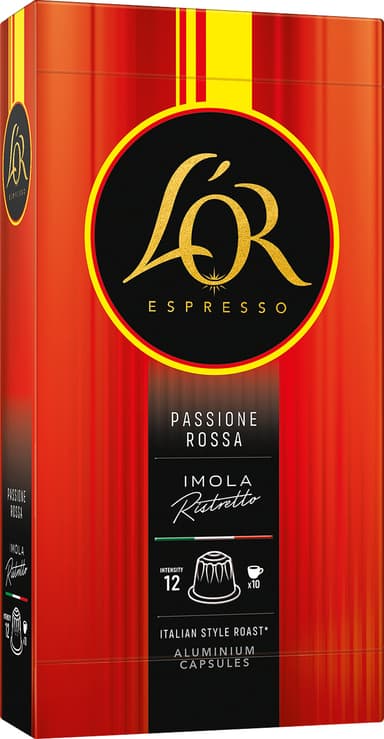 L’OR Imola Ristretto kaffekapsler (10-pakning)