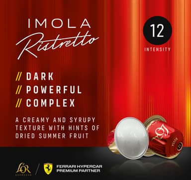 L’OR Imola Ristretto kaffekapsler (10-pakning)
