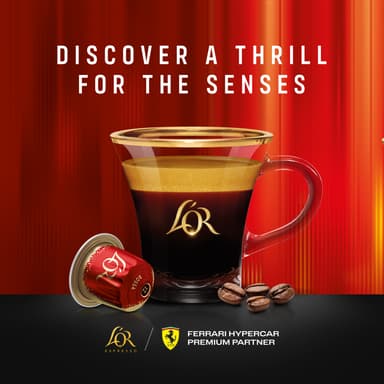 L’OR Maranello Espresso kaffekapsler (10-pakning)