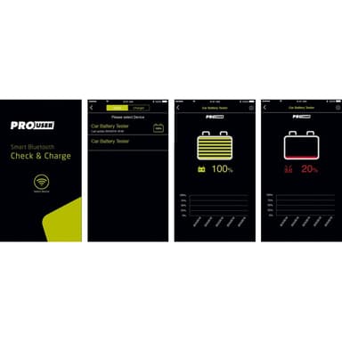 PROUSER Bluetooth Batteritester