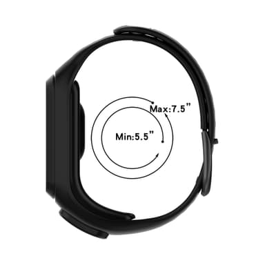 Silikonarmbånd for TomTom Runner23/Spark-serien Sort
