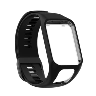 Silikonarmbånd for TomTom Runner23/Spark-serien Sort