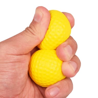 Mjuka elastiska golfbollar 10-pack Hvit