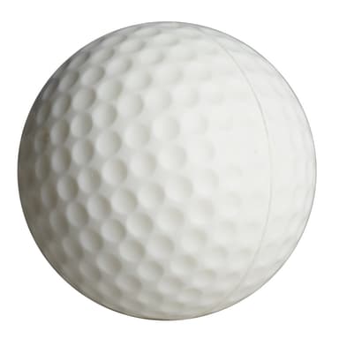 Mjuka elastiska golfbollar 10-pack Hvit
