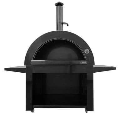 Myoutdoorkitchen - Black Collection -Træfyret pizzaovn – Chicago