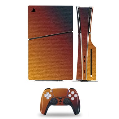 Skin Stick Protective Skin for PS5 Slim Console Brun