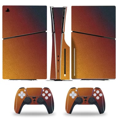 Skin Stick Protective Skin for PS5 Slim Console Brun