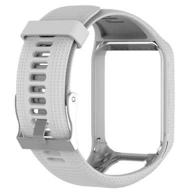 Silikonklokkerem for TomTom Smartwatch Hvit