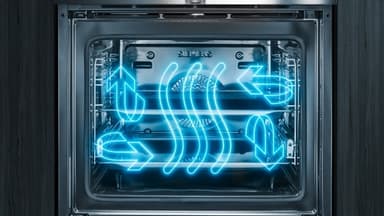 Siemens iQ500 Ovn Integrert HB579GBR3 (Sort/Rustfritt stål)