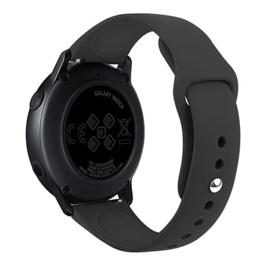 Silikonklokkerem for Samsung Galaxy Watch Active Sort 22 mm