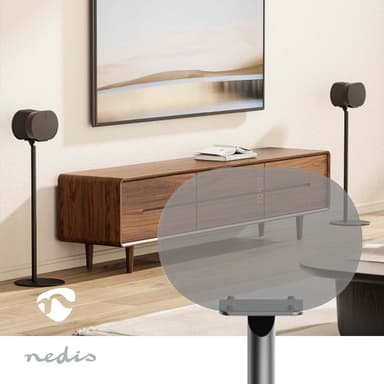 Nedis Speaker Mount | Kompatibel med: Sonos® Era300 | Stativ | 5 kg | Fort | ABS / Metall | Sort