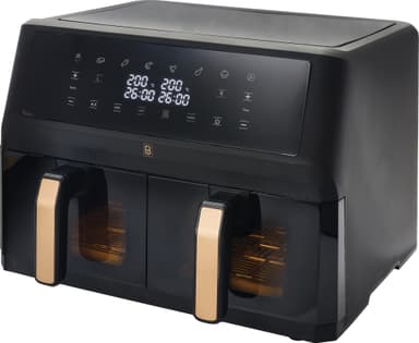 F&B Dual Zone airfryer 11L 34757 (sort)