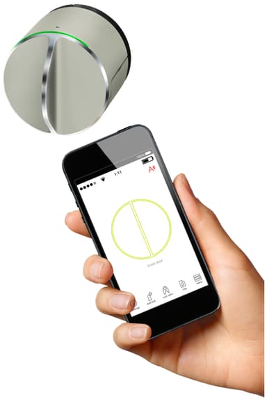 Danalock V3 2024 smartlås (sort brun/Z-wave/Scandi)