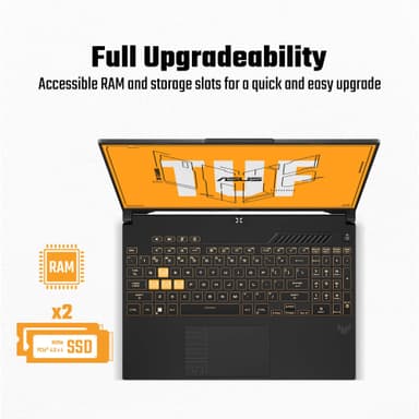 Asus TUF Gaming 16 R9-7HX/32/1024/4070 16” bærbar gaming-PC