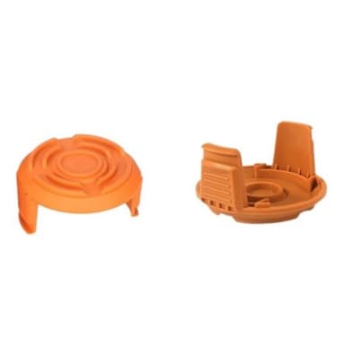 6-pack erstatningssneller med trimmertråd for Worx WA0010 gresstrimmer Oransje