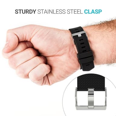 Armbånd til Fitbit Charge 2 - Svart S