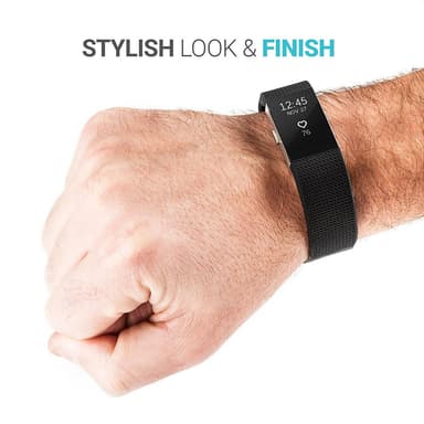 Armbånd til Fitbit Charge 2 - Svart S